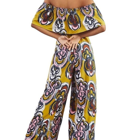 Bel Kazan Lily Jumpsuit from Anthropologie XL NWT - Picture 4 of 4